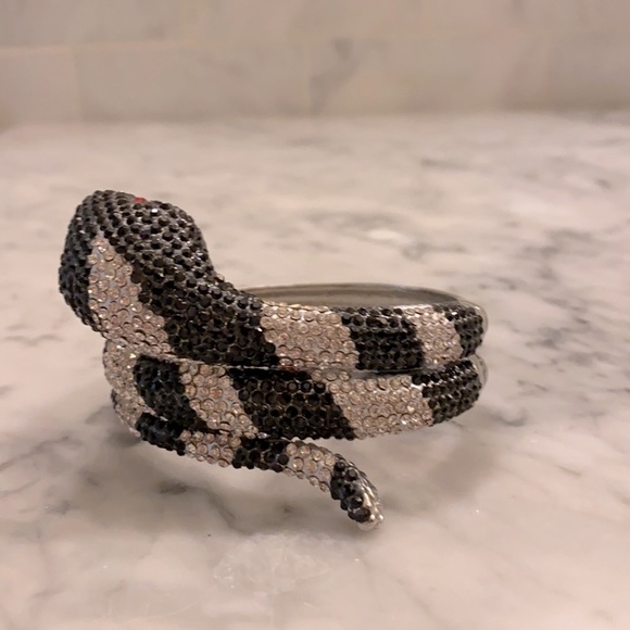 Snake Bangle bracelet crystals - Picture 1 of 4